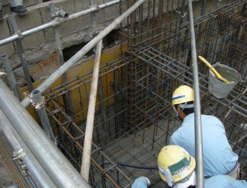 06基礎コンクリート打設